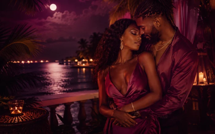 Zouk Love couple sharing an intimate romantic dance