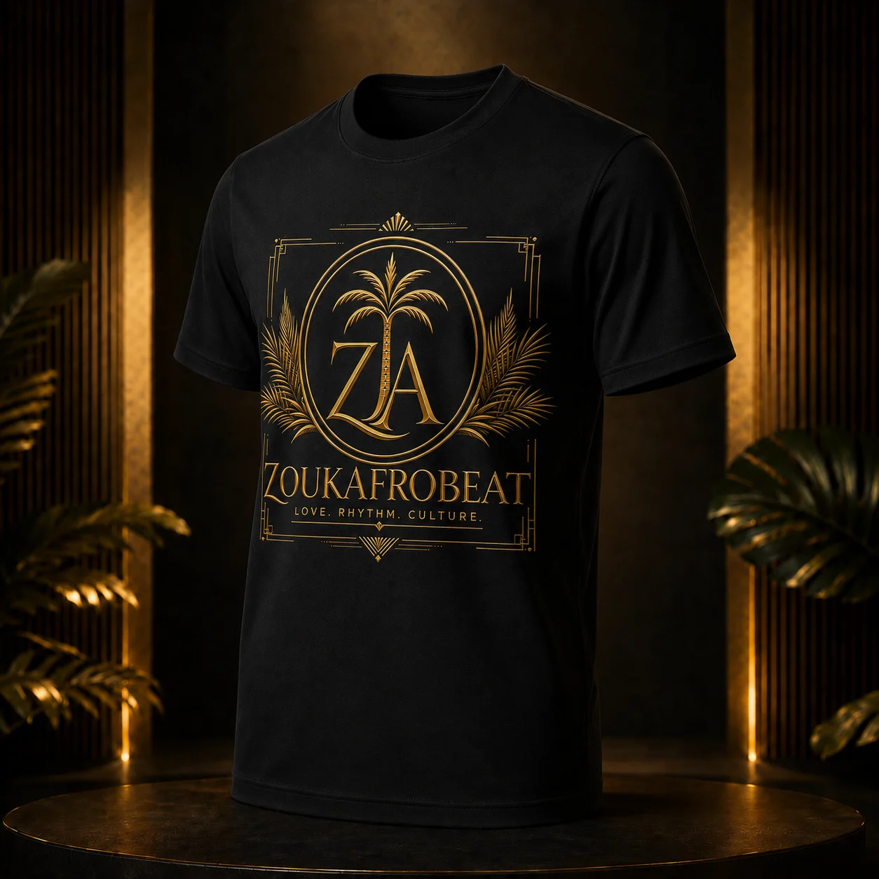 ZoukAfrobeat Signature Logo Tee
