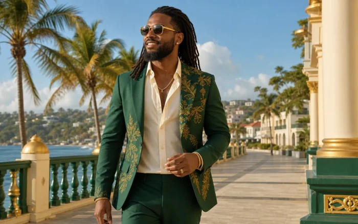 Brightly lit Afro-Caribbean music scene representing Haitian Kompa Zouk Mix 2026: Best of Haitian Music & Zouk Dance Vibes