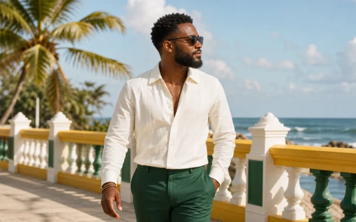 Brightly lit Afro-Caribbean music scene representing Haitian Kompa Mix 2026: Love Songs for the Long Ride Home